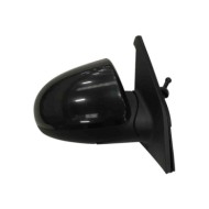 Retrovisore A Cavi Nero Specchio Convesso Cromato Destro Kia Picanto Dal 2008 Al 2011