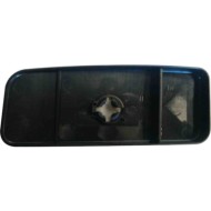 Specchio Convesso Cromato (base Tonda) (doppio Vetro Parte Inferiore) Sinistro Mercedes Sprinter Dal 2009 Al 2013