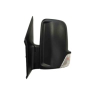Retrovisore Manuale Nero Freccia Retr Specchio Cromato Convesso 2 Pin 16w Sinistro Mercedes Sprinter 2006-2009