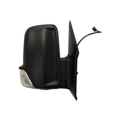 GUIDA_ALLA_SCELTA.JPG Retrovisore Manuale Nero Freccia Retr Specchio Cromato Convesso 2 Pin 16w Destro Mercedes Sprinter 2009-20