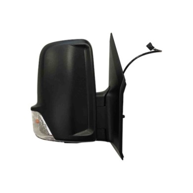 GUIDA_ALLA_SCELTA.JPG Retrovisore Elettrico Nero Freccia Retr Specchio Cromato Convesso Termico 6 Pin 16w Destro Mercedes Sprint