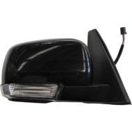 Retrovisore Elettrico Nero Freccia Retr Specchio Convesso Cromato 5 Pin Destro Mitsubishi Pajero Dal 2007