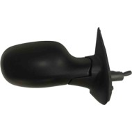 Retrovisore A Cavi Nero Specchio Convesso Cromato Destro Nissan Micra Dal 2003 Al 2011