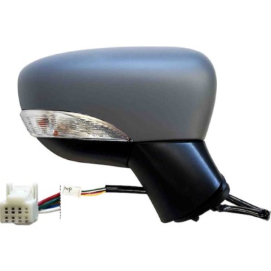GUIDA_ALLA_SCELTA.JPG Retrovisore Elettrico Con Primer Freccia Retr Specchio Convesso Cromato Termico 7 Pin Destro Nissan Micra 