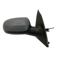 Retrovisore A Cavi Con Primer Specchio Convesso Argentato Destro Opel Corsa C Dal 2001 Al 2006