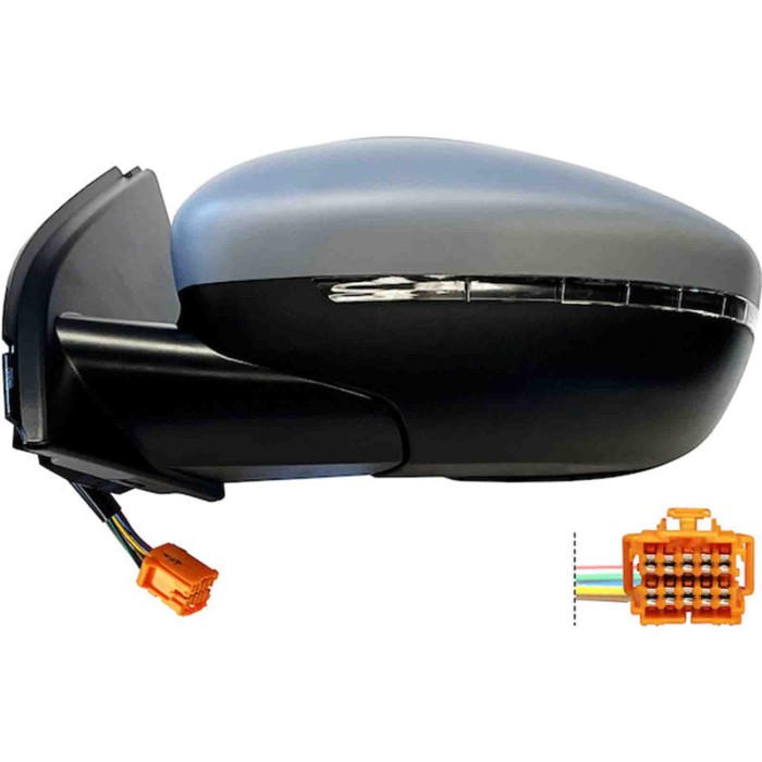 GUIDA_ALLA_SCELTA.JPG Retrovisore Elettrico Con Primer Freccia Retr Specchio Convesso Cromato Termico Sinistro Peugeot 308 Dal 2