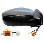 Retrovisore Elettrico Con Primer Freccia Retr Sensore Temperatura Specchio Convesso Cromato Termico Destro Peugeot 308 2013-2017