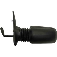 Retrovisore Con Leva Nero Specchio Convesso Argentato Sinistro Peugeot 205 Dal 1988