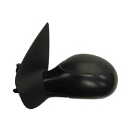 Retrovisore A Cavi Nero Specchio Asferico Argentato Sinistro Peugeot 206 Dal 1998 Al 2003
