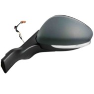 Retrovisore Elettrico Con Primer Freccia Retr Specchio Convesso Cromato Termico 7 Pin Sinistro Peugeot 2008 Dal 2013 Al 2016
