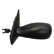 Retrovisore A Cavi Nero Specchio Convesso Cromato Sinistro Peugeot 306 Dal 1993 Al 1997 Dal 1997 Al 2001