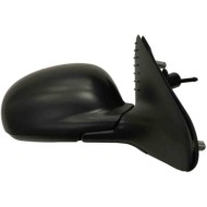 Retrovisore A Cavi Nero Specchio Convesso Cromato Destro Peugeot 406 Dal 1995 Al 1999