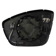Specchio Convesso Cromato Termico Con Sistema Blis Destro Citroen C3 Dal 2016 Al 2018