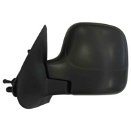 Retrovisore A Cavi Nero Specchio Convesso Cromato Sinistro Citroen Berlingo Dal 1996 Al 2002