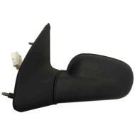 Retrovisore Elettrico Nero Specchio Piano Cromato Termico Sinistro Renault Clio I Serie 2 Dal 1994 Al 1998