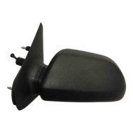 Retrovisore A Cavi Nero Specchio Piano Argentato Sinistro Renault Renault 19 Dal 1988 Al 1996