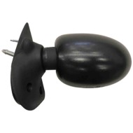 GUIDA_ALLA_SCELTA.JPG Retrovisore Con Leva Nero Specchio Piano Argentato Sinistro Renault Twingo Dal 1993 Al 1998