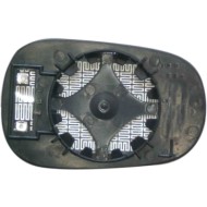 Specchio Asferico Cromato Termico Sinistro Renault Clio I Serie 2 Dal 1994 Al 1998