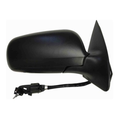 GUIDA_ALLA_SCELTA.JPG Retrovisore A Cavi Nero Specchio Convesso Cromato (piccolo) Destro Skoda Fabia Dal 1999 Al 2007