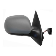Retrovisore Elettrico Con Primer Specchio Convesso Cromato Termico(piccolo) Destro Skoda Fabia Dal 1999 Al 2007