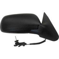 GUIDA_ALLA_SCELTA.JPG Retrovisore A Cavi Nero Specchio Convesso Cromato (grande) Destro Skoda Octavia Dal 1997 Al 2005
