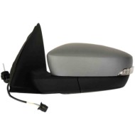 Retrovisore A Cavi Con Primer Freccia Retr Specchio Convesso Cromato 2 Pin Sinistro Skoda Fabia Dal 2015