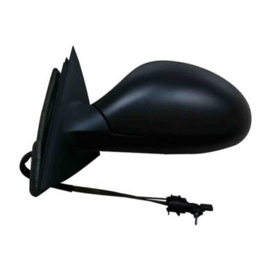 GUIDA_ALLA_SCELTA.JPG Retrovisore A Cavi Nero Specchio Asferico Cromato Sinistro Seat Ibiza Dal 2002 Al 2008