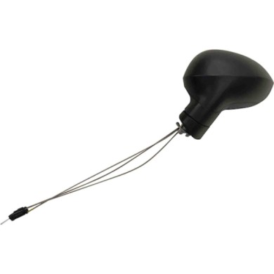 GUIDA_ALLA_SCELTA.JPG Retrovisore A Cavi Nero Specchio Convesso Cromato Sinistro Seat Ibiza Dal 2008 Al 2017