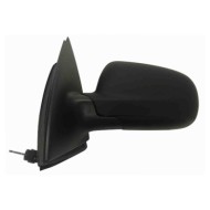 Retrovisore A Cavi Nero Specchio Asferico Cromato (grande) Sinistro Seat Arosa Dal 1997 Al 2001 Dal 2001 Al 2004