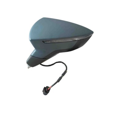 GUIDA_ALLA_SCELTA.JPG Retrovisore Elettrico Con Primer Freccia Retr Specchio Convesso Cromato Termico 6 Pin Sinistro Seat Leon D
