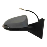 Retrovisore Elettrico Con Primer Freccia Retr Specchio Convesso Cromato 5 Pin Destro Toyota Yaris Dal 2011 Al 2014