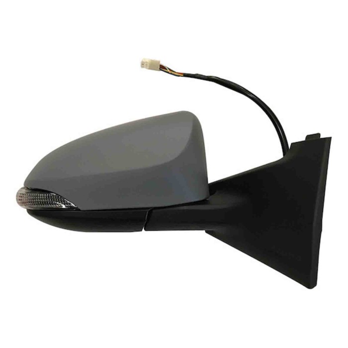 GUIDA_ALLA_SCELTA.JPG Retrovisore Elettrico Con Primer Freccia Retr Specchio Convesso Cromato Termico 7 Pin Destro Toyota Yaris 