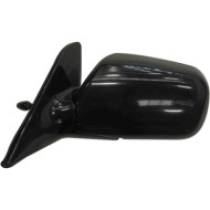 Retrovisore A Cavi Nero Specchio Convesso Cromato Sinistro Toyota Corolla Dal 1998 Al 2001