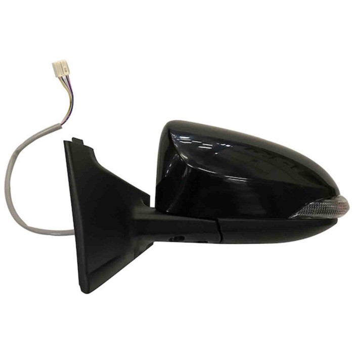 GUIDA_ALLA_SCELTA.JPG Retrovisore Elettrico Nero Freccia Retr Specchio Convesso Cromato 5 Pin Sinistro Toyota Yaris Dal 2011 Al 