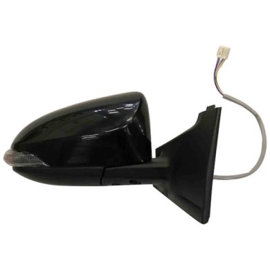 GUIDA_ALLA_SCELTA.JPG Retrovisore Elettrico Nero Freccia Retr Specchio Convesso Cromato 5 Pin Destro Toyota Yaris Dal 2011 Al 20