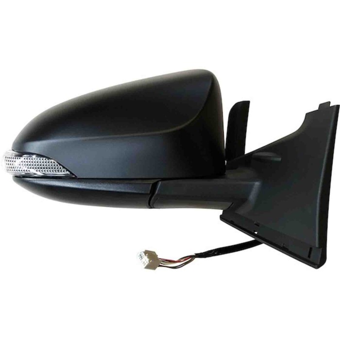 GUIDA_ALLA_SCELTA.JPG Retrovisore Elettrico Con Primer Freccia Retr Specchio Convesso Cromato Termico 7 Pin Destro Toyota Yaris 
