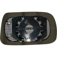 Specchio Convesso Cromato Termico Sinistro Toyota Yaris Dal 1999 Al 2003