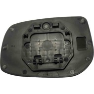 Specchio Convesso Cromato (attacco Rettangolare) Destro Toyota Yaris Dal 2006 Al 2011