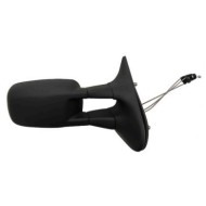 Retrovisore A Cavi Nero Specchio Convesso Argentato Destro Seat Inca Dal 1996 Al 2004