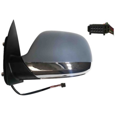 GUIDA_ALLA_SCELTA.JPG Retrovisore Elettrico Con Primer Base Cromata Specchio Asferico Cromato Termico Sinistro Volkswagen Amarok
