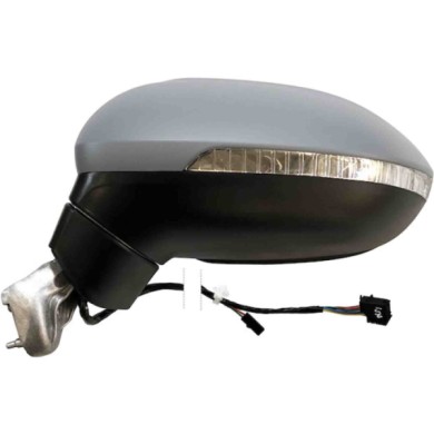GUIDA_ALLA_SCELTA.JPG Retrovisore Elettrico Con Primer Freccia Retr Specchio Asferico Cromato Termico 6 Pin Sinistro Volkswagen 