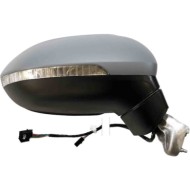 Retrovisore Elettrico Con Primer Freccia Retr Specchio Convesso Cromato Termico 6 Pin Destro Volkswagen Passat Vii Dal 2014