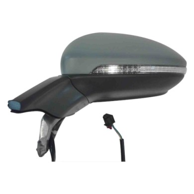 GUIDA_ALLA_SCELTA.JPG Retrovisore Elettrico Con Primer Freccia Retr Luce Cort Specchio Asferico Cromato Termico Sinistro Volkswa