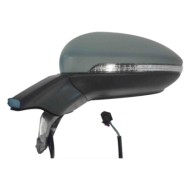 Retrovisore Elettrico Con Primer Freccia Retr Luce Cort Specchio Asferico Cromato Termico Sinistro Volkswagen Golf Vii 2012-2020