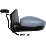Retrovisore Elettrico Con Primer Freccia Retr Specchio Asferico Cromato Termico Sinistro Volkswagen Polo V 2010-2017
