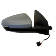 Retrovisore A Cavi Con Primer Freccia Retr Specchio Convesso Cromato 2 Pin Destro Volkswagen Polo Vi Dal 2017