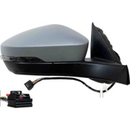 Retrovisore Elettrico Con Primer Freccia Retr Specchio Convesso Cromato Termico 6 Pin Destro Volkswagen T Roc Dal 2017 Al 2021