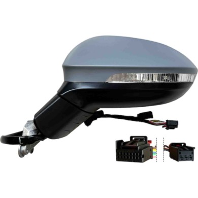 GUIDA_ALLA_SCELTA.JPG Retrovisore Elettrico Con Primer 11+3 Pin Sinistro Volkswagen Golf Viii Dal 2020