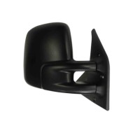 Retrovisore Manuale Nero Specchio Convesso Cromato (vetro Singolo) Destro Volkswagen Transporter T4 Dal 1990 Al 2003