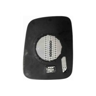 Specchio Convesso Cromato Termico (modello A Cavi Ed Elettrico) Destro Volkswagen Transporter T4 Dal 1990 Al 2003